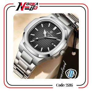 Poedagar 613 Luxury Men’s Stainless Steel Watch